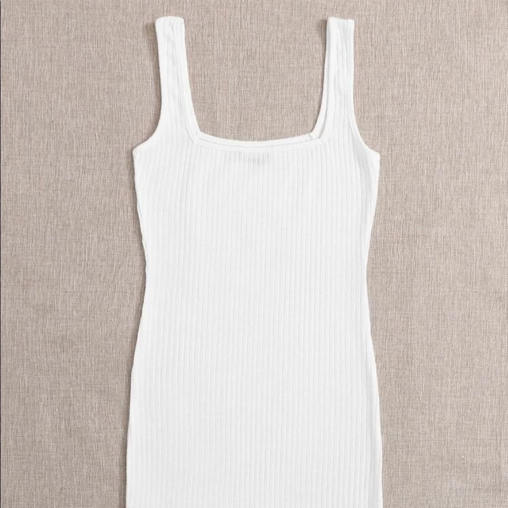 White bodycon dress ✨